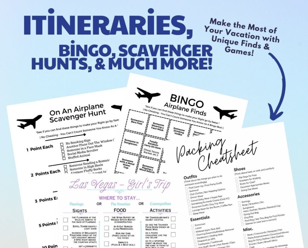 Travelandledger Itineraries and Games